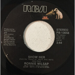 Ronnie Milsap Show Her / Watch Out For The Other Guy USED VINYL 7INCH 45 RPM STYRENE STEREO