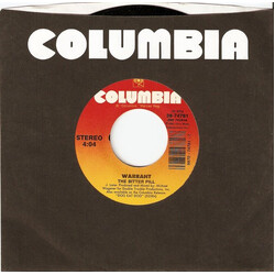 Warrant The Bitter Pill USED VINYL 7INCH 45 RPM SINGLE STEREO