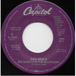 Dan Seals Big Wheels In The Moonlight / Factory Town USED VINYL 7INCH 45 RPM SINGLE
