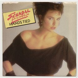 Scandal (4) / Patty Smyth Hands Tied USED VINYL 7INCH SINGLE STYRENE