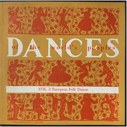 Unknown Artist Dances Of The World's Peoples, Vol. 2: European Folk Dances Vinyl LP USED