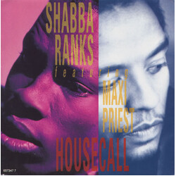 Shabba Ranks / Maxi Priest Housecall USED VINYL 7INCH 45 RPM SINGLE