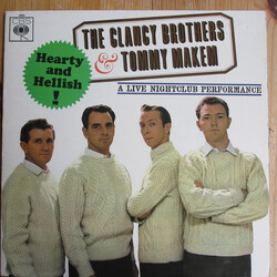 The Clancy Brothers & Tommy Makem Hearty And Hellish- A Live Nightclub Performance Vinyl LP USED