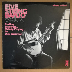 Dick Weissman / Dan Fox (6) Five String Banjo Vol. 2 Vinyl LP USED