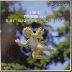 Gustav Mahler / Fritz Reiner / The Chicago Symphony Orchestra Symphony No. 4 Vinyl LP USED