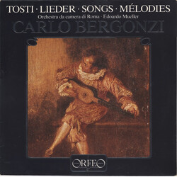 Carlo Bergonzi Tosti - Lieder - Songs - Mélodies Vinyl LP USED