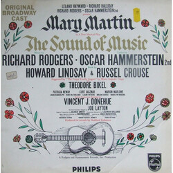 Leland Hayward / Richard Halliday / Richard Rodgers / Oscar Hammerstein II / Mary Martin The Sound Of Music - Original Broadway Cast Vinyl LP USED