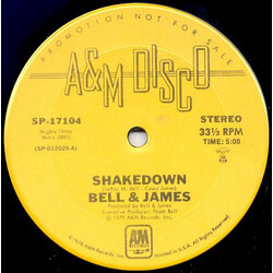 Bell & James Shakedown USED VINYL 12INCH 33 S RPM PROMO