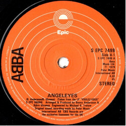 ABBA Angeleyes / Voulez-Vous USED VINYL 7INCH 45 RPM SINGLE STEREO