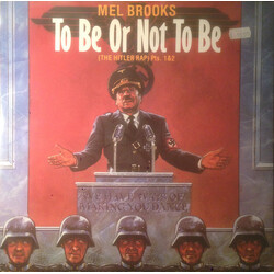 Mel Brooks To Be Or Not To Be (The Hitler Rap) Pts. 1&2 USED VINYL 12INCH 45 RPM SINGLE
