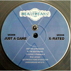 The Beatfreaks (2) Just A Game / X-Rated VINYL 12" USED