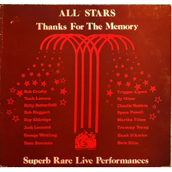 Various All Stars "Thanks (For The Memory)" Vinyl LP USED