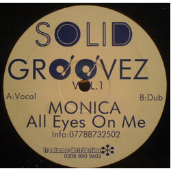 Monica All Eyes On Me USED VINYL 12INCH UNOFFICIAL RELEASE