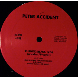 Peter Accident Turning Black USED VINYL 12INCH