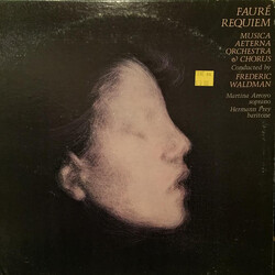Frederic Waldman / Martina Arroyo / Hermann Prey Faure: Requiem Op. 48 Vinyl LP USED
