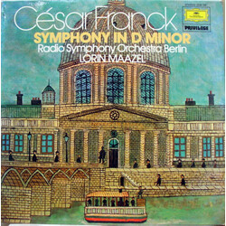 César Franck / Radio-Symphonie-Orchester Berlin / Lorin Maazel Symphony In D Minor Vinyl LP USED