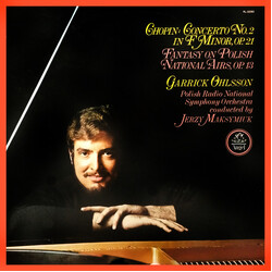 Garrick Ohlsson / Jerzy Maksymiuk / Polish National Radio Symphony Orchestra Chopin: Concerto No.2 In F-Minor, Op.21 Vinyl LP USED