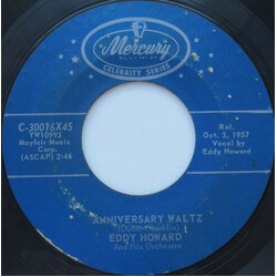 Eddy Howard And His Orchestra Anniversary Waltz / Happy Birthday USED VINYL 7INCH 45 RPM REISSUE STYRENE