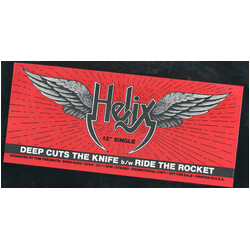 Helix (3) Deep Cuts The Knife USED VINYL 12INCH 33 S RPM PROMO