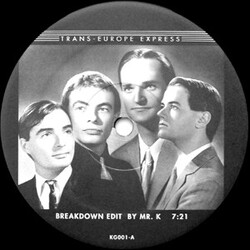 Kraftwerk / Gaznevada Trans-Europe Express / I.C.Love Affair USED VINYL 12INCH 33 S RPM UNOFFICIAL RELEASE