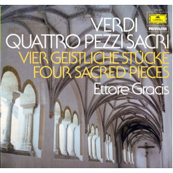 Giuseppe Verdi / Coro Del Maggio Musicale Fiorentino / Orchestra Del Maggio Musicale Fiorentino / Ettore Gracis Quattro Pezzi Sacri Vinyl LP USED