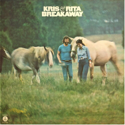 Kris Kristofferson & Rita Coolidge Kris & Rita Breakaway Vinyl LP USED