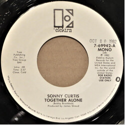 Sonny Curtis Together Alone USED VINYL 7INCH 45 RPM PROMO STEREO MONO