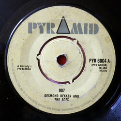 Desmond Dekker & The Aces / Roland Alphonso / Beverley's All Stars 007 / El Toro USED VINYL 7INCH 45 RPM SINGLE