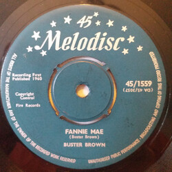 Buster Brown Fannie Mae / Lost In A Dream USED VINYL 7INCH