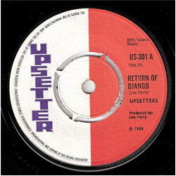 The Upsetters Return Of Django USED VINYL 7INCH SINGLE 45 RPM
