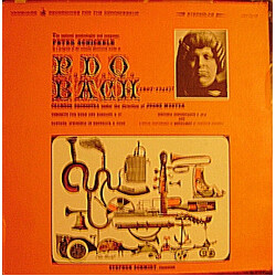 Peter Schickele Peter Schickele Presenting P.D.Q. Bach (1807-1742)? Chamber Orchestra Under The Direction Of Jorge Mester Vinyl LP USED