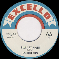 Lightning Slim Blues At Night USED VINYL 7INCH 45 RPM SINGLE
