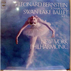 Pyotr Ilyich Tchaikovsky / Leonard Bernstein / The New York Philharmonic Orchestra Swan Lake Ballet Suite Vinyl LP USED