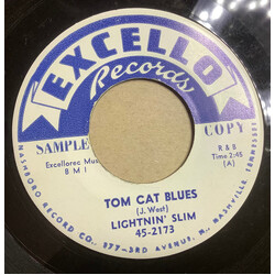 Lightning Slim Tom Cat Blues USED VINYL 7INCH 45 RPM PROMO