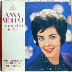 Anna Moffo / Philharmonia Orchestra / Sir Colin Davis Coloratura Arias Vinyl LP USED