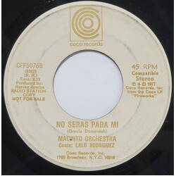Machito And His Orchestra Mi Ritmo Llego / No Seras Para Mi USED VINYL 7INCH 45 RPM PROMO