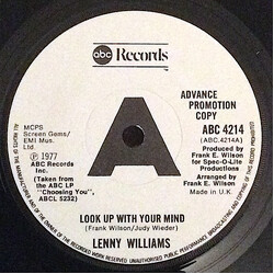 Lenny Williams Look Up With Your Mind USED VINYL 7INCH 45 RPM PROMO