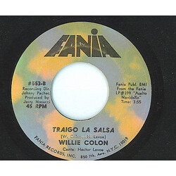 Willie Colón Aires De Navidad / Traigo La Salsa USED VINYL 7INCH 45 RPM SINGLE