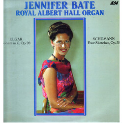 Jennifer Bate / Sir Edward Elgar / Robert Schumann Royal Albert Hall Organ Vinyl LP USED