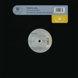 Mario Più Communication (Somebody Answer The Phone) VINYL 12" USED