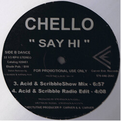 Chello (4) Say Hi USED VINYL 12INCH PROMO