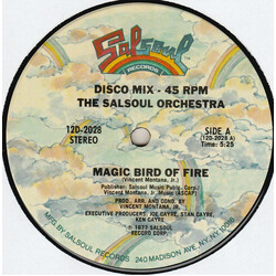 The Salsoul Orchestra Magic Bird Of Fire USED VINYL 12INCH 45 RPM STEREO