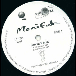 Monifah Nobody's Body USED VINYL 12INCH PROMO