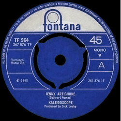 Kaleidoscope (2) Jenny Artichoke USED VINYL 7INCH 45 RPM MONO