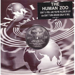The Human Zoo Don't U Feel Like You're Falling In Luv b/w Don't Turn Around (Deja Vu Mix) USED VINYL 12INCH 45 RPM