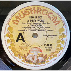 Skyhooks Ego Is Not A Dirty Word USED VINYL 7INCH 45 RPM SINGLE