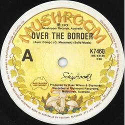 Skyhooks Over The Border USED VINYL 7INCH SINGLE