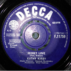 Kathy Kirby Secret Love USED VINYL 7INCH 45 RPM SINGLE