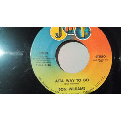 Don Williams (2) Atta Way To Go Vinyl 7" USED