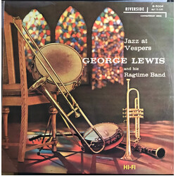 George Lewis' Ragtime Band Jazz At Vespers Vinyl LP USED
